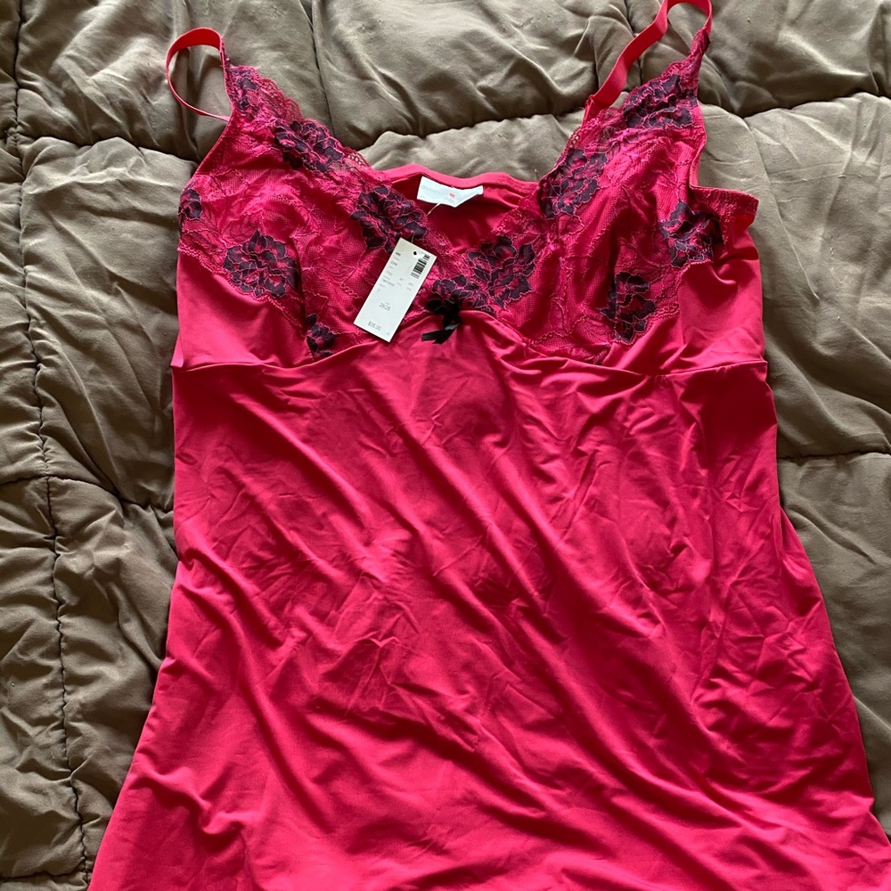 Red / black accent size 26/28 Lingerie new w/ tags